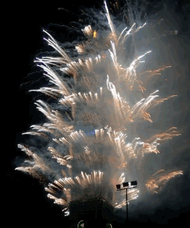 Gif animé feux d'artifices 86
